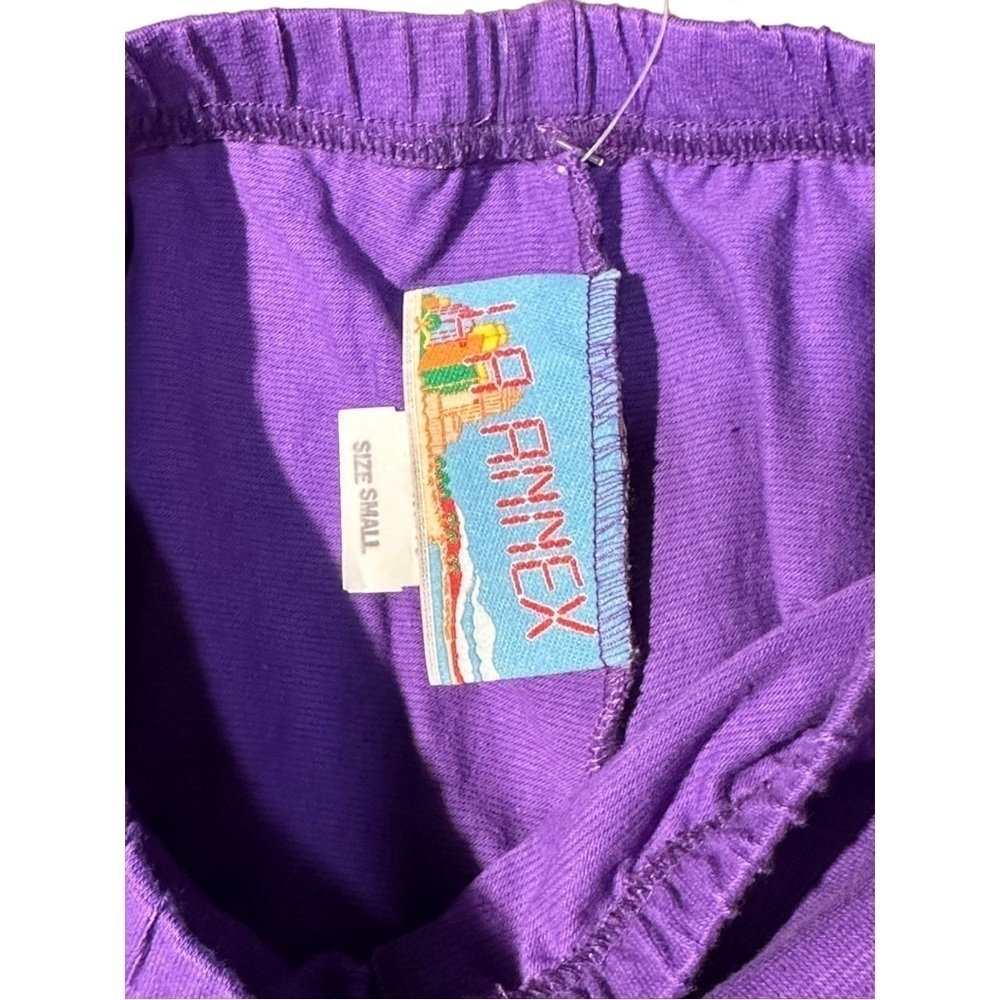 LA Annex Purple Leggings Size Small NWT - Picture 3 of 3